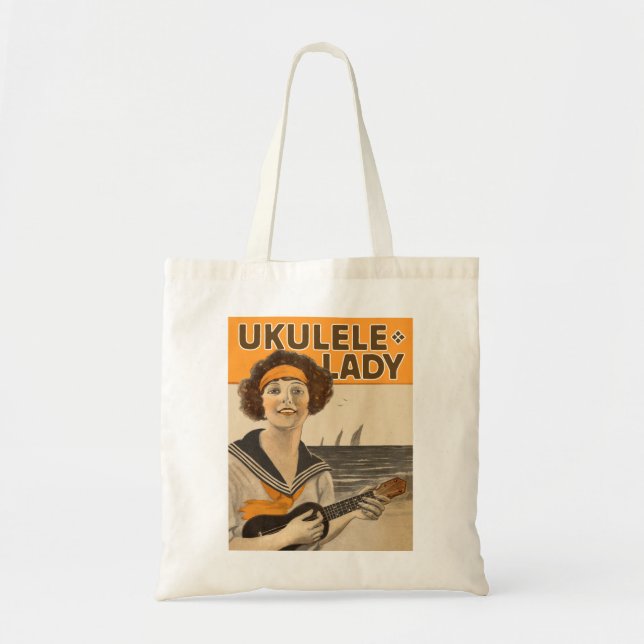 La bolsa de asas de la señora #2 del Ukulele (Frente)