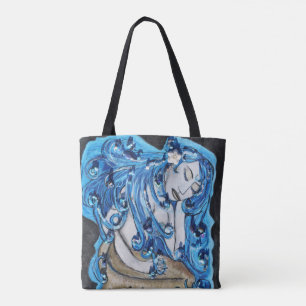 La bolsa de asas de la sirena (personalizable)