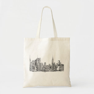 La bolsa de asas de la tinta del horizonte de
