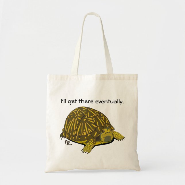 La bolsa de asas de la tortuga (Frente)