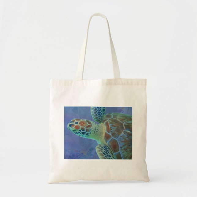 La bolsa de asas de la tortuga de mar (Frente)