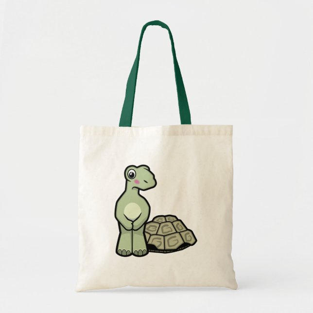 La bolsa de asas de la tortuga de SHELL-menos (Frente)