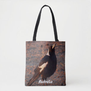 La bolsa de asas de la urraca australiana