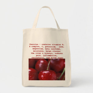 La bolsa de asas de las cerezas