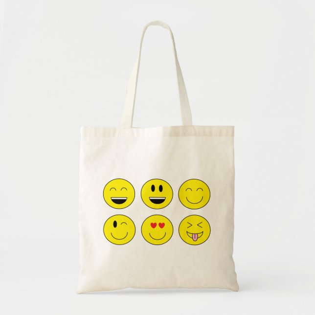 La bolsa de asas de las "emojis" (Frente)