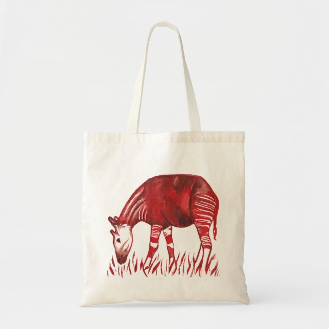 La bolsa de asas de las ilustraciones del Okapi (Frente)