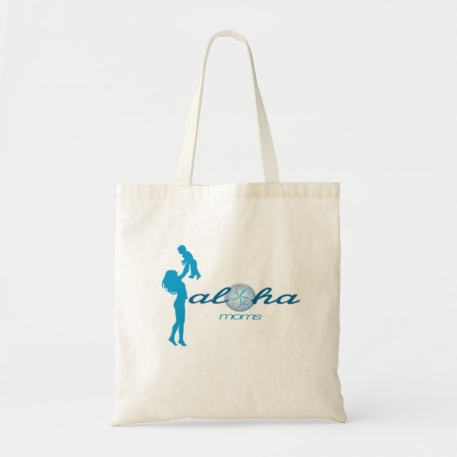 La bolsa de asas de las mamáes de la hawaiana (Frente)