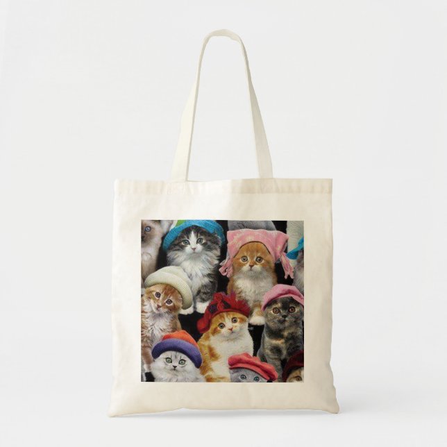 La bolsa de asas de los amantes del gato (Frente)