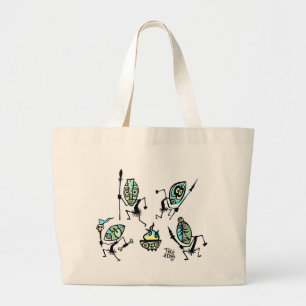 La bolsa de asas de los bailarines de Tiki por