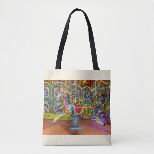 La bolsa de asas de los caballos del carrusel (Anverso)