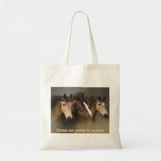 La bolsa de asas de los caballos salvajes tres