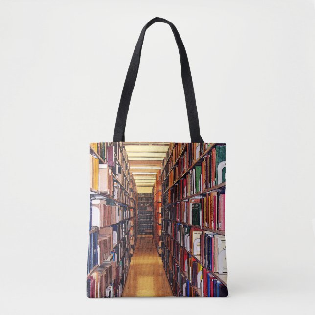 La bolsa de asas de los estantes de librería de la (Anverso)