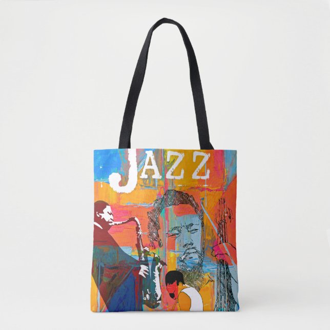 La bolsa de asas de los Greats del jazz del (Anverso)
