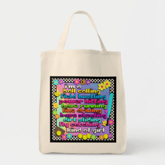 La bolsa de asas de los jugadores de softball de