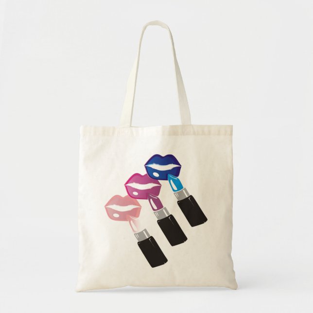 La bolsa de asas de los lápices labiales (Frente)