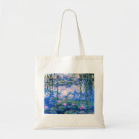 La bolsa de asas de los lirios de agua de Monet