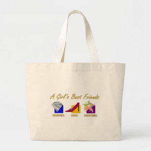 La bolsa de asas de los mejores amigos del chica