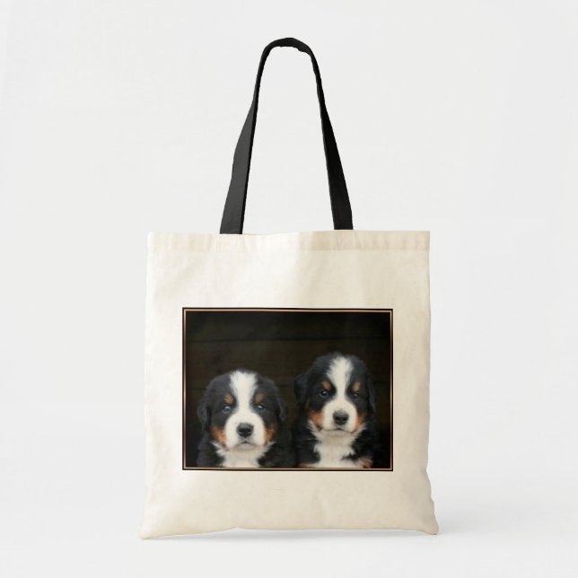 La bolsa de asas de los perritos del perro de (Frente)