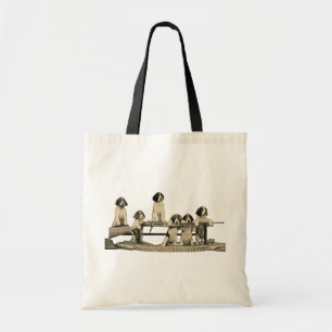 La bolsa de asas de los perritos del perro de las