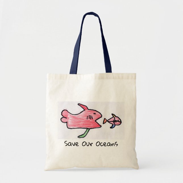 la bolsa de asas de los pescados (Frente)