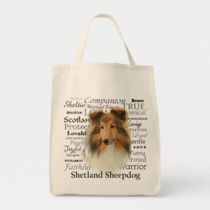 La bolsa de asas de los rasgos de Sheltie