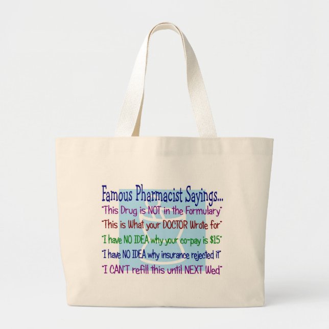 la bolsa de asas de los refranes del farmacéutico (Frente)
