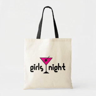 La bolsa de asas de Martini del rosa de la noche
