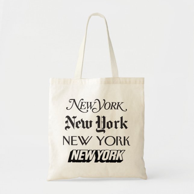 La bolsa de asas de Nueva York, Nueva York (Frente)