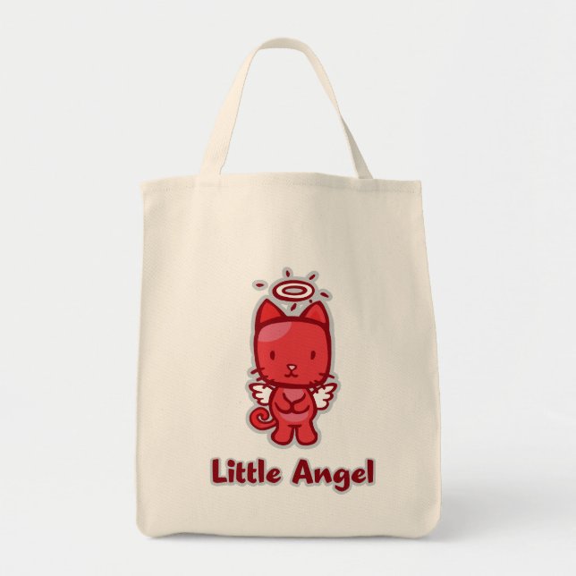 La bolsa de asas de "poco diablo del ángel… (Frente)