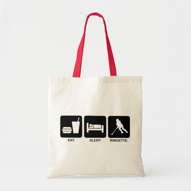 La bolsa de asas de Ringette del sueño de Ringette (Frente)