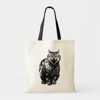 La bolsa de asas de risa del presupuesto del gato
