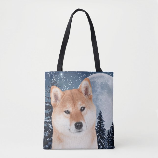 La bolsa de asas de Shiba Inu (Anverso)