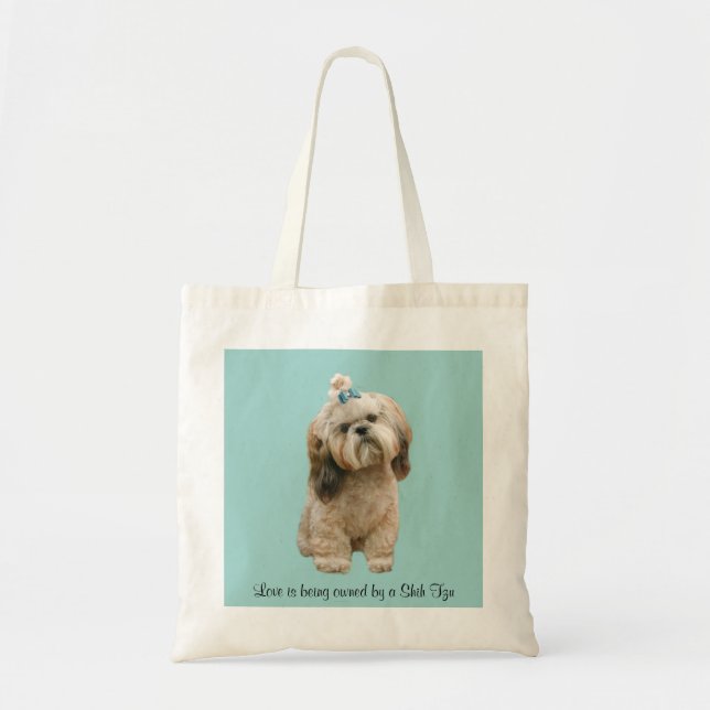 La bolsa de asas de Shih Tzu (Frente)