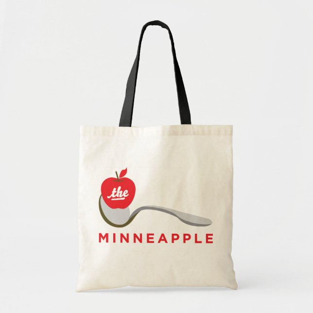 La bolsa de asas de Spoonbridge y de Minneapple (Frente)
