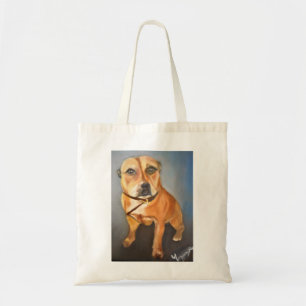 La bolsa de asas de Staffordshire bull terrier del