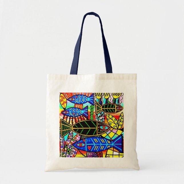 La bolsa de asas de Tallit - Israel por el AZUL (Frente)
