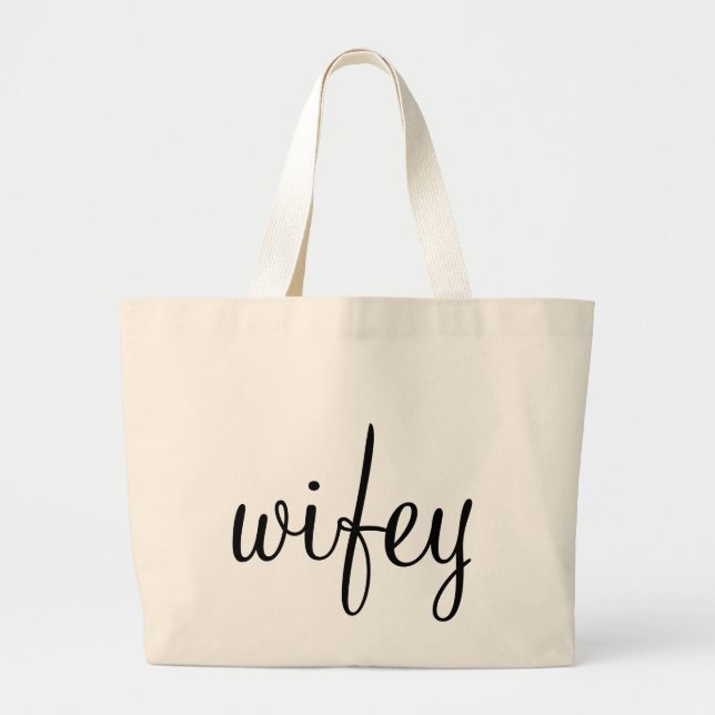 La bolsa de asas de Wifey (Frente)