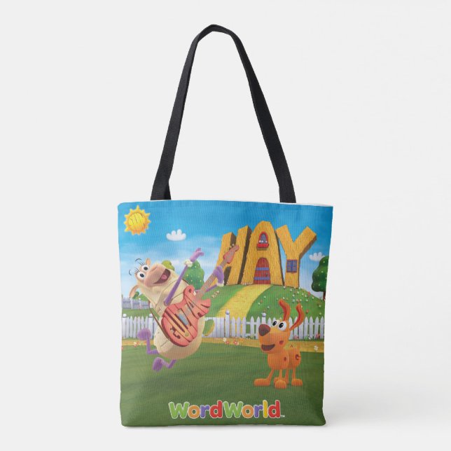 La bolsa de asas de WordWorld (Reverso)