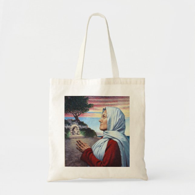La bolsa de asas de Yolanda del santo (Frente)