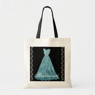 La bolsa de asas del algodón del vestido de la