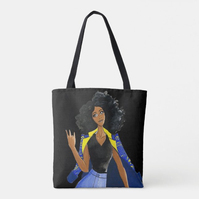 La bolsa de asas del "amanecer" de la sigma (Reverso)