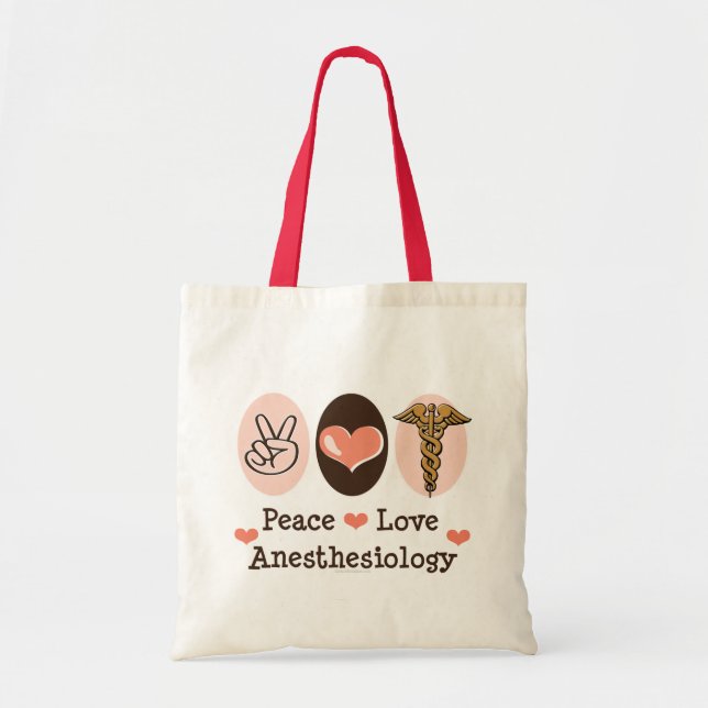 La bolsa de asas del Anesthesiology del amor de la (Frente)