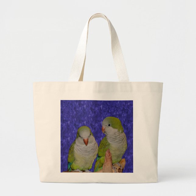 La bolsa de asas del animal de los pares del loro (Frente)