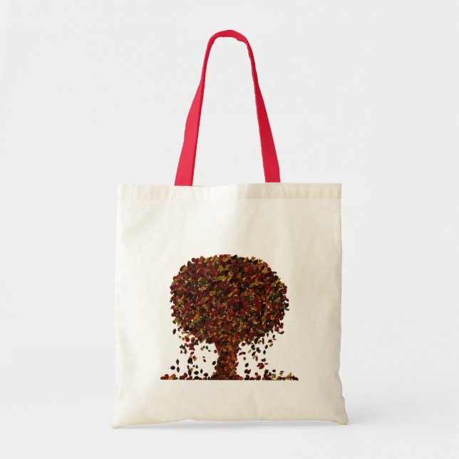 La bolsa de asas del árbol de la hoja (Frente)