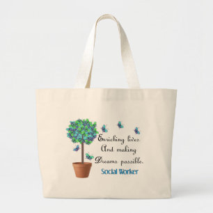 La bolsa de asas del árbol de la mariposa del