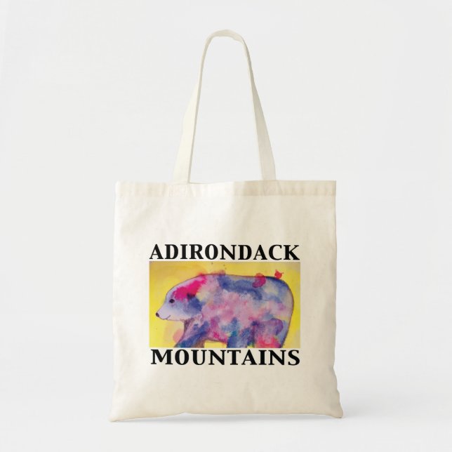 La bolsa de asas del arte de ADIRONDACK (Frente)