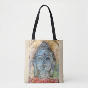 La bolsa de asas del arte de la acuarela de Buda