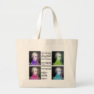 la bolsa de asas del arte pop de Mozart con su