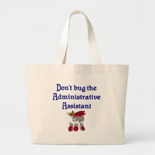 La bolsa de asas del ayudante administrativo