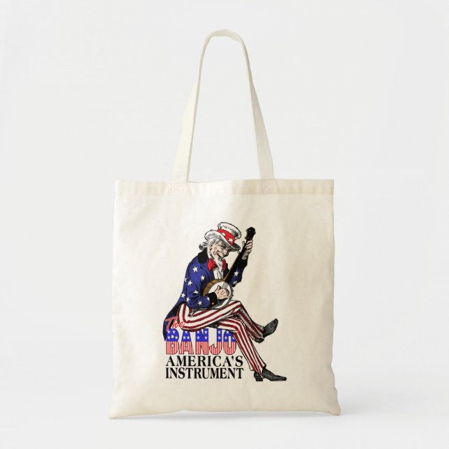 La bolsa de asas del banjo de América (Frente)